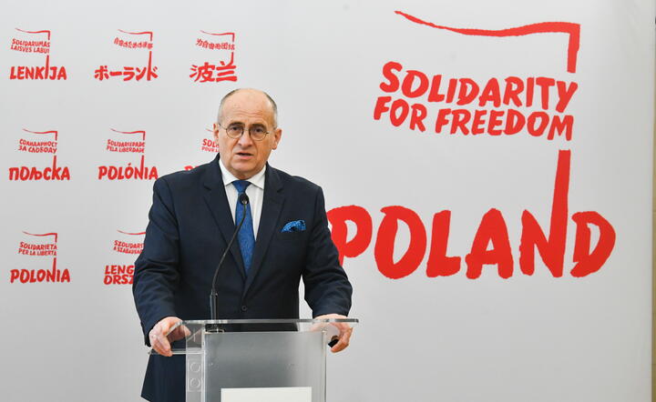 "Polska. Solidarność dla wolności". Znak, który mówi wszystko
