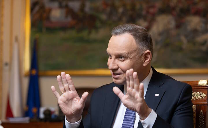 Prezydent Andrzej Duda / autor: Fratria