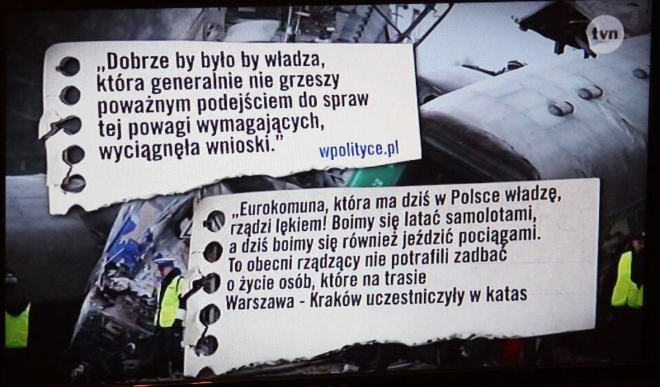 Tyle miejsca dostali w "Faktach" krytycy władzy. Fot. wPolityce.pl