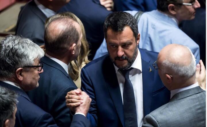 Matteo Salvini  / autor:  	PAP/EPA/ANGELO CARCONI