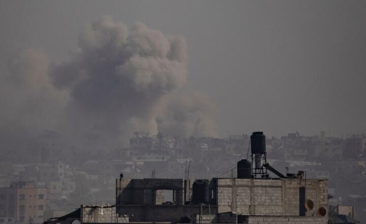 Wojna w Strefie Gazy  / autor: PAP/EPA/HAITHAM IMAD