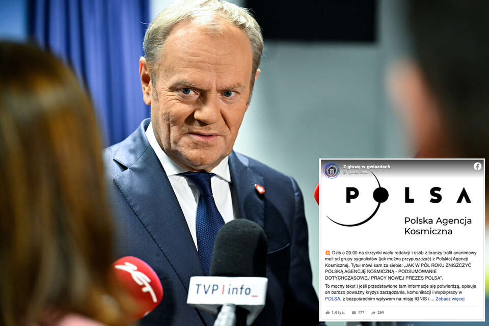 autor: PAP/Wiktor Dąbkowski/Facebook/"Z głową w gwiazdach"