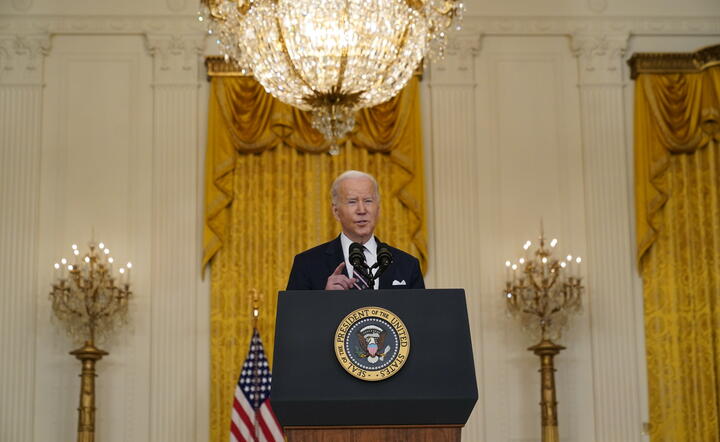 Joe Biden, prezydent USA / autor: PAP/EPA