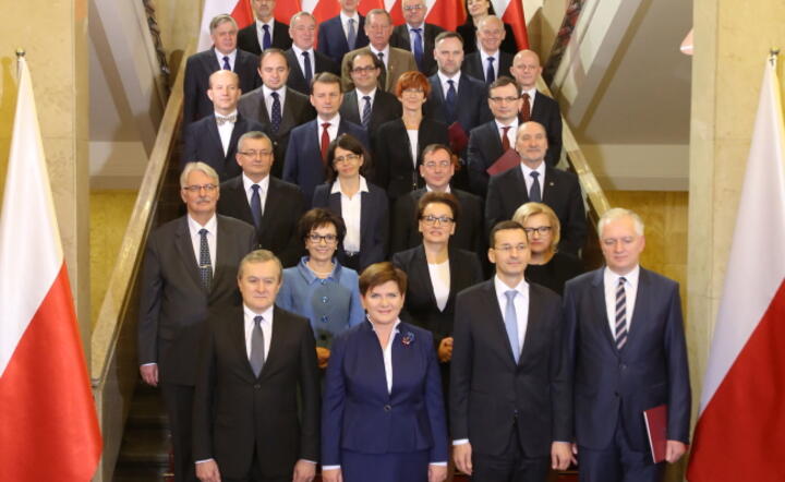 Gabinet premier Beaty Szydło w KPRM, fot. PAP/Leszek SZymański