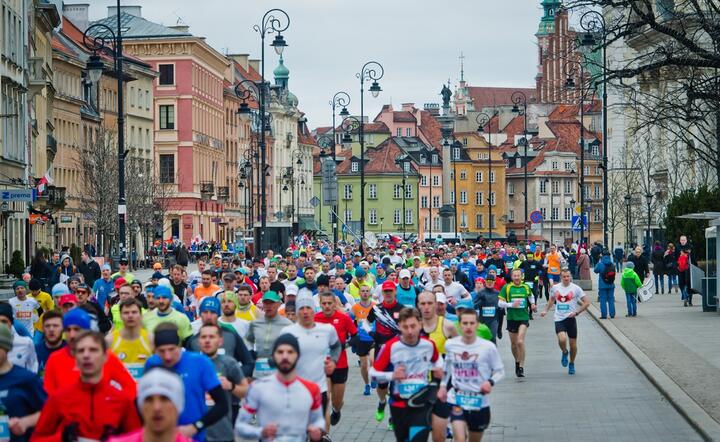 Na trasie PZU Półmaratonu Warszawskiego / autor: fot. materiały prasowe PZU