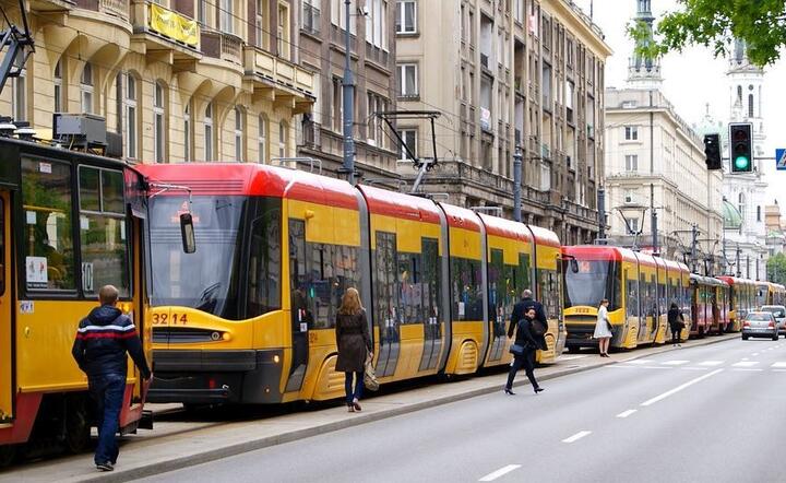 Warszawskie tramwaje / autor: Pixabay