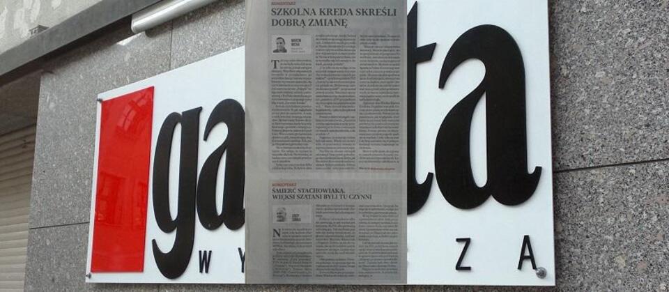 Gazeta Wyborcza / autor: Fratria/GW