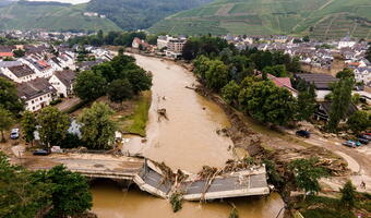 Niemcy, bilans ofiar śmiertelnych powodzi wzrósł do 133 osób