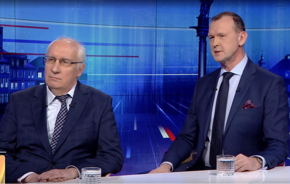 Gość Wiadomości / autor: screenshot/TVP