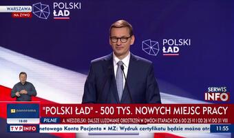Morawiecki: Chcemy pokazać konkret i wiarygodność Polskiego Ładu
