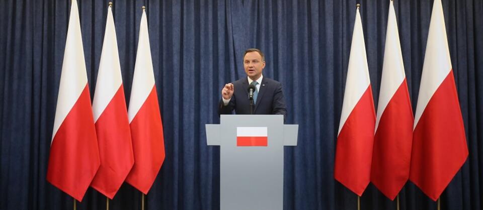 Prezydent Andrzej Duda / autor: PAP/Paweł Supernak