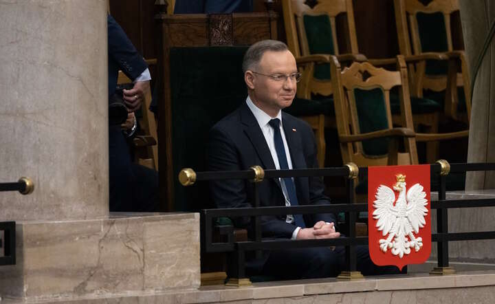 Prezydent Andrzej Duda / autor: Fratria