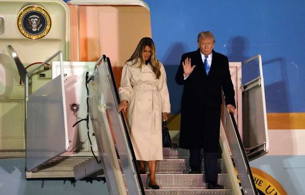 Donald Trump w Rzymie / autor: PAP/EPA