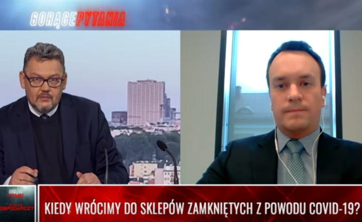 Maciej Wośko, red. nacz. i Marcin Lizurek, adwokat w Wywiadze Gospodarczym. / autor: Fratria