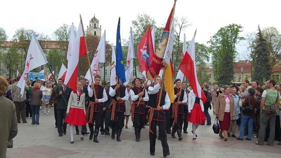 Marsz Polaków w Wilnie, Fot. Wikipedia.pl