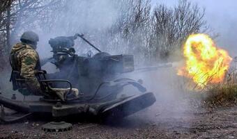 Spada tempo rosyjskiej ofensywy na wschodzie Ukrainy