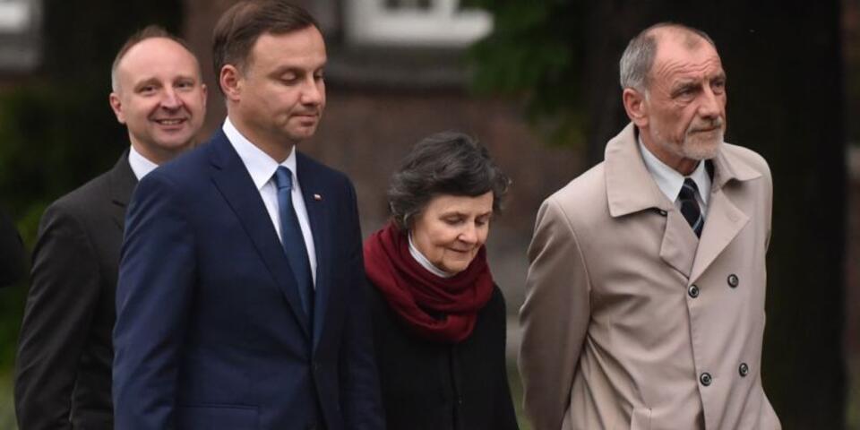 Prezydent elekt Andrzej Duda z rodzicami