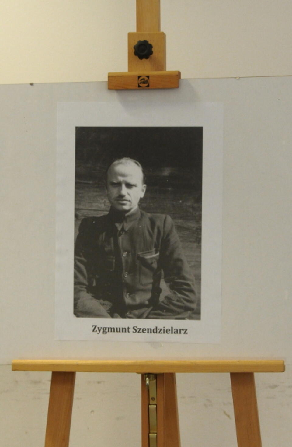 Portret mjr. Zygmunta Szendzielarza "Łupaszki". Fot. PAP / Grzegorz Jakubowski