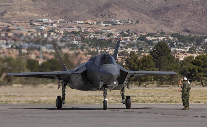Myśliwiec F-35 amerykańskiego koncernu Lockheed Martin / autor: Pixabay