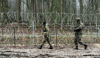 Napięta sytuacja na granicy z Białorusią
