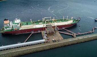 Ponad milion metrów sześciennych gazu przyjął już terminal LNG