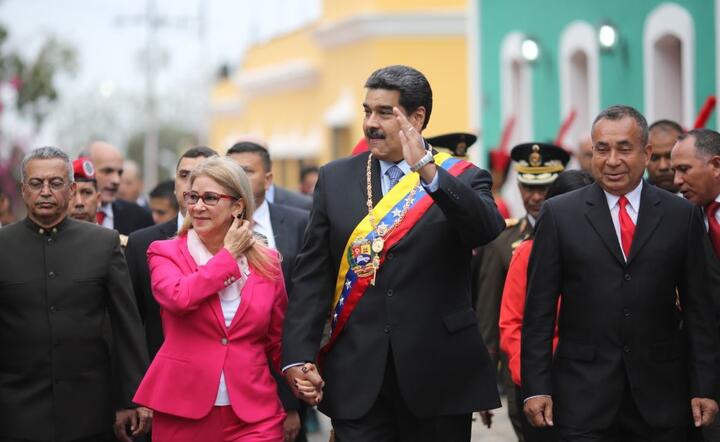 Maduro / autor:  	PAP/EPA/MIRAFLORES PRESS OFFICE HANDOUT