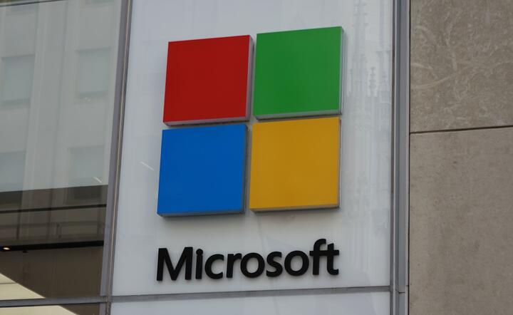 Microsoft logo - zdjęcie ilustracyjne / autor: Fratria
