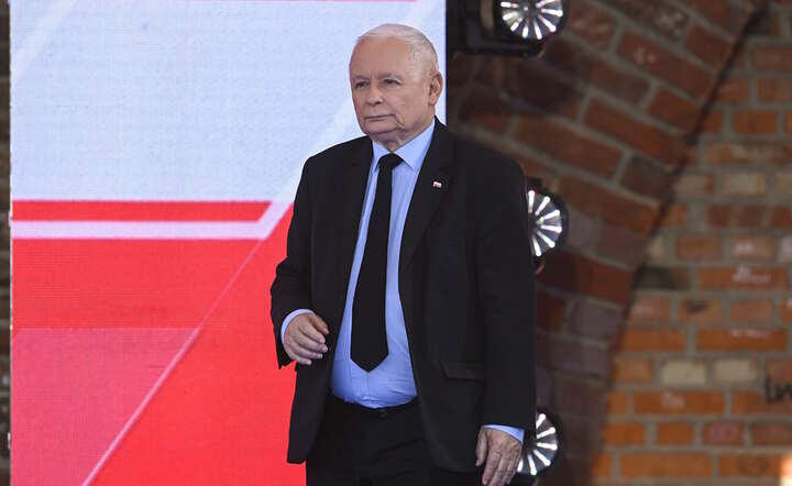 Prezes PiS Jarosław Kaczyński / autor: PAP