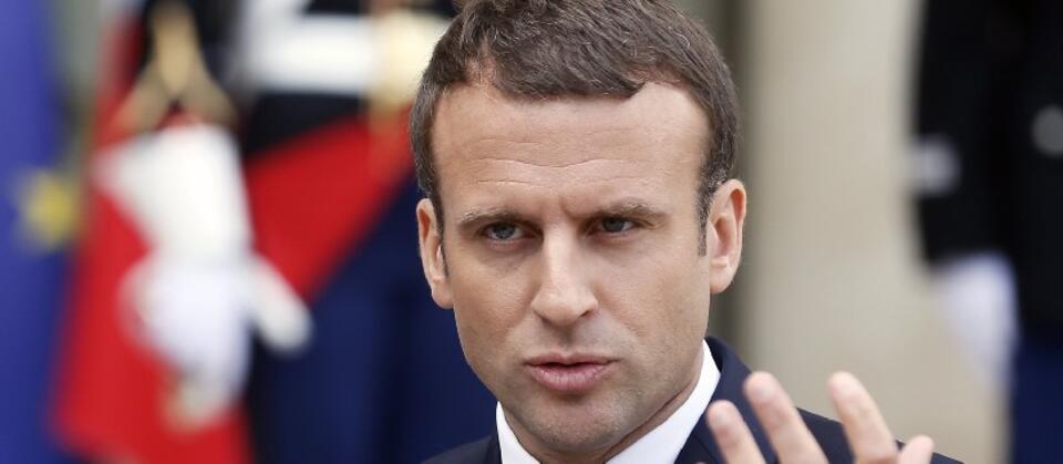 Emmanuel Macron / autor: PAP/epa