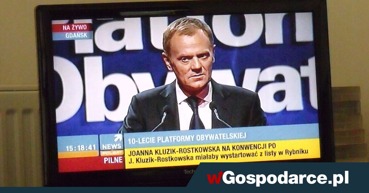 Tusk straszy i obraża Morawiecki mówi o służbie wGospodarce pl