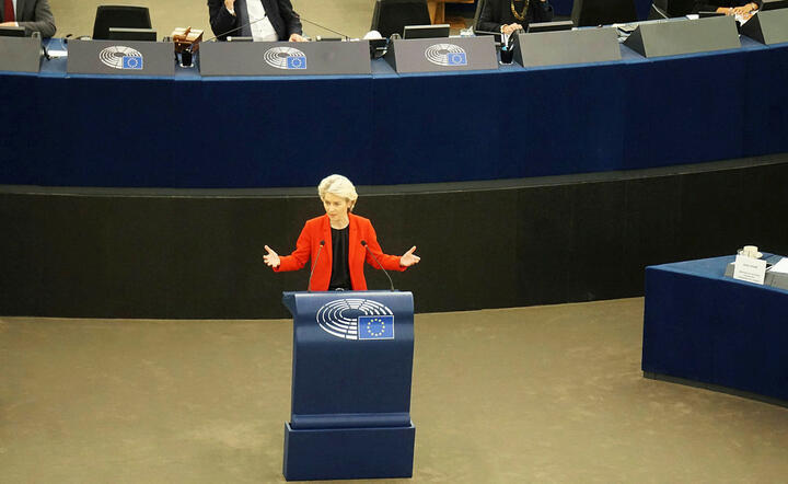 Przewodnicząca UE Ursula von der leyen / autor: Fratria