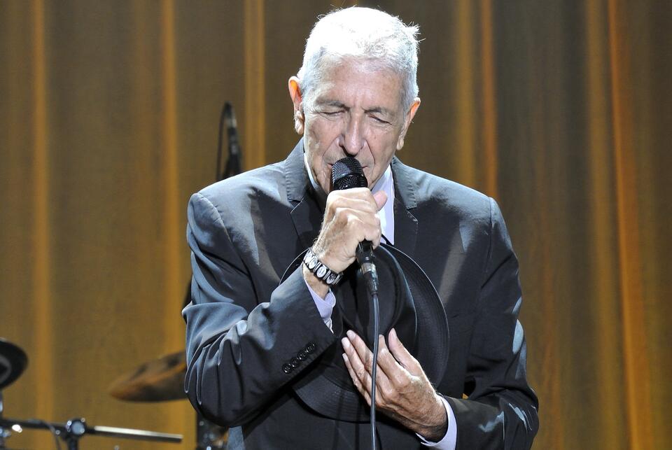 Leonard Cohen / autor: Takahiro Kyono/Wikimedia Commons