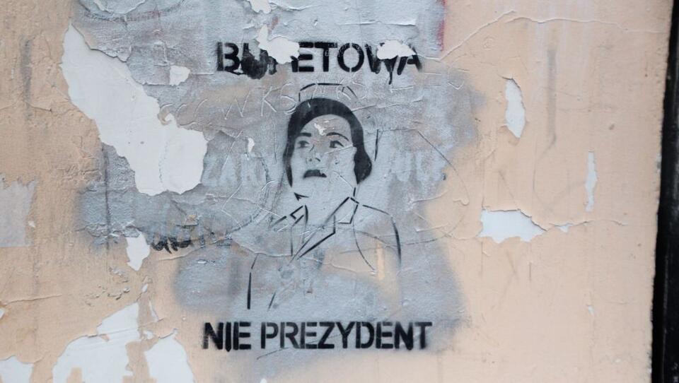 Graffiti na warszawskiej ulicy. Fot. wPolityce.pl