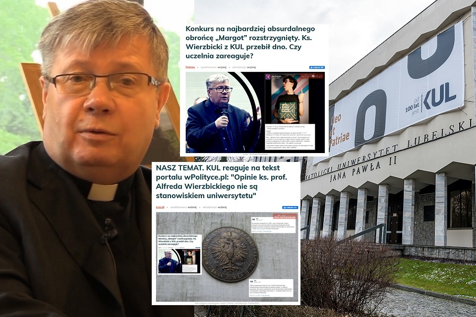 Fr.  Wierzbicki expresses views against Catholic teaching.  I am applying for his dismissal