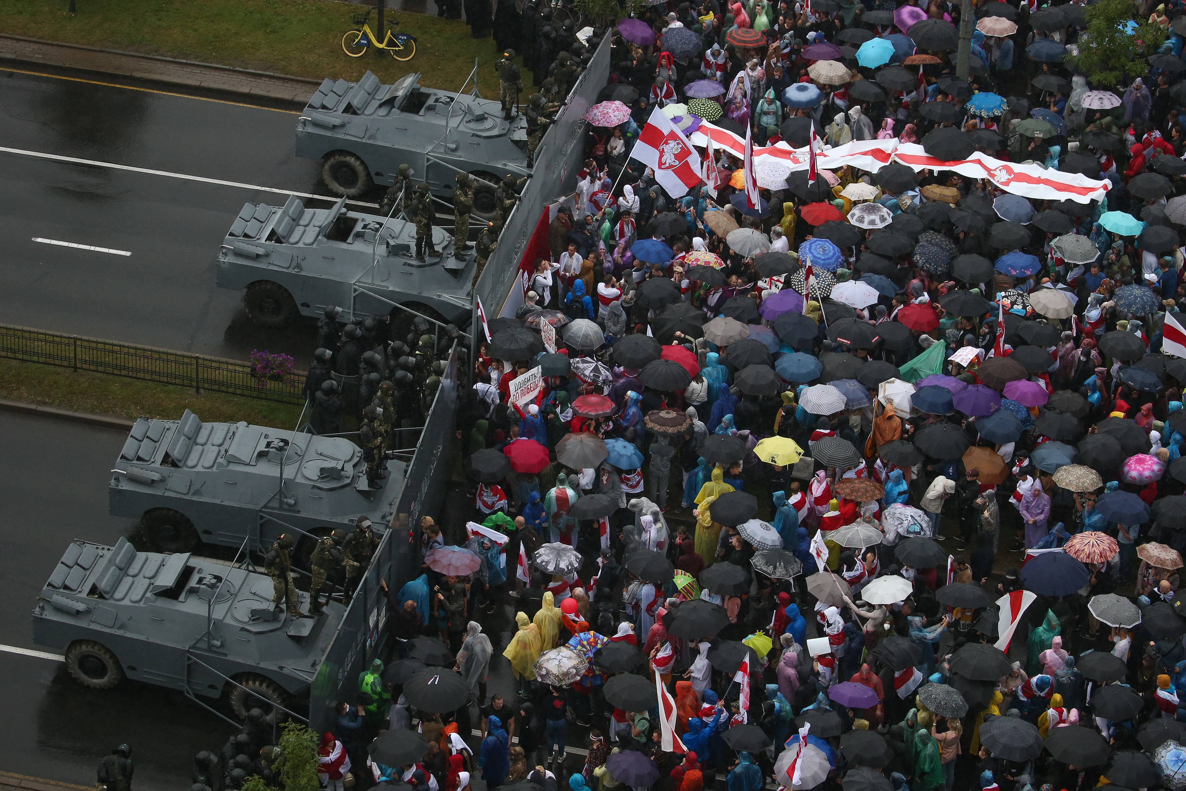 Беларусь Митинг Фото