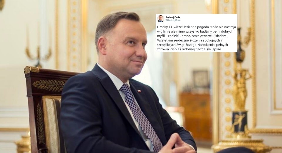 Prezydent Duda Na Twitterze: Składam Serdeczne życzenia