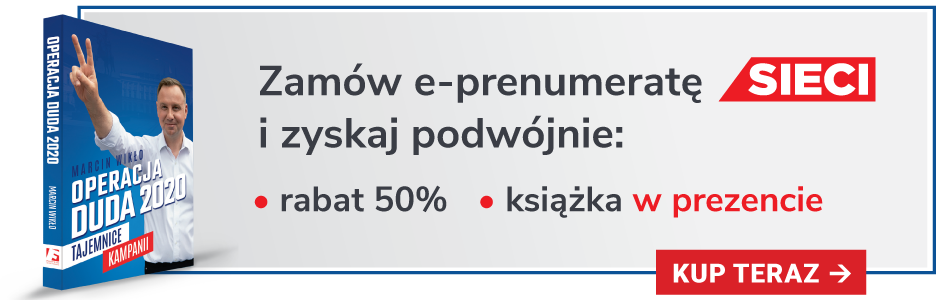 e-prenumerata Sieci z książką w prezencie