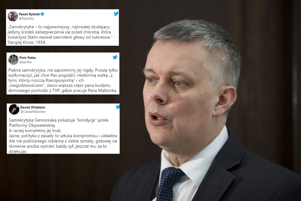 Nie Zostawić Na Kimś Suchej Nitki Komentatorzy nie zostawiają suchej nitki na Siemoniaku