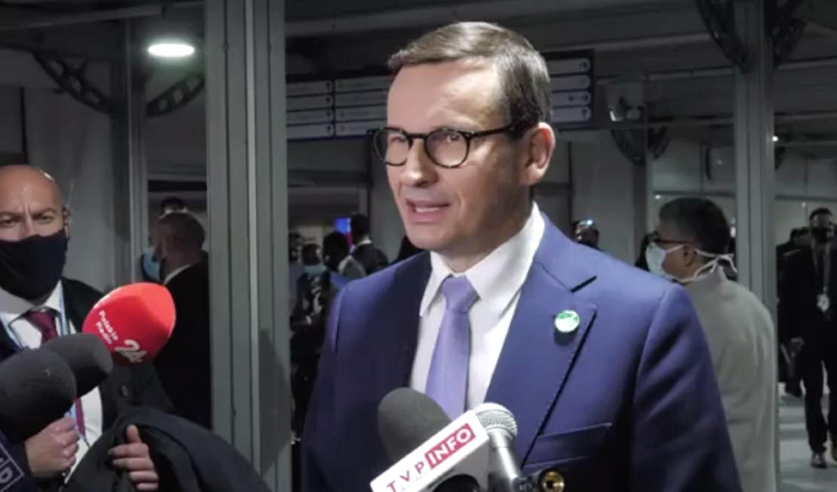 Morawiecki in Glasgow: Poland needs adequate resources