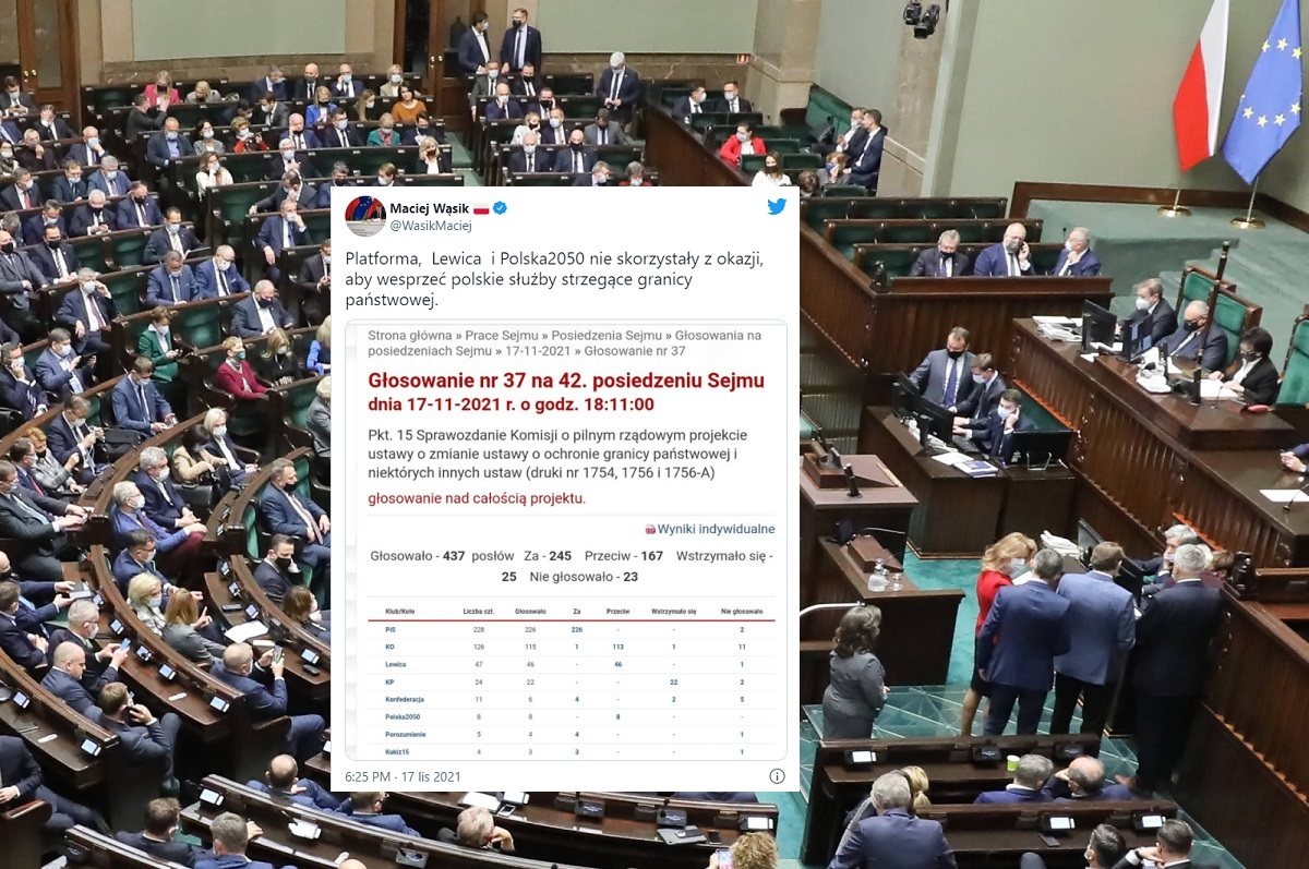 Sejm Uchwalił Nowelizację Ustawy O Ochronie Granicy 3102