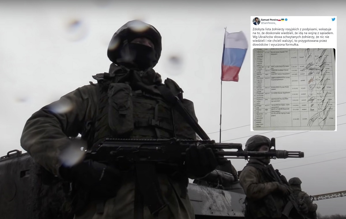 Rosyjscy żołnierze wiedzieli, że zaatakują? Wyciekł dokument