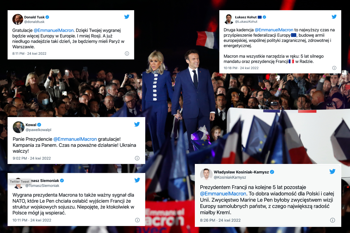 L’opposition fait rage après la victoire de Macron : l’heure est à la Pologne