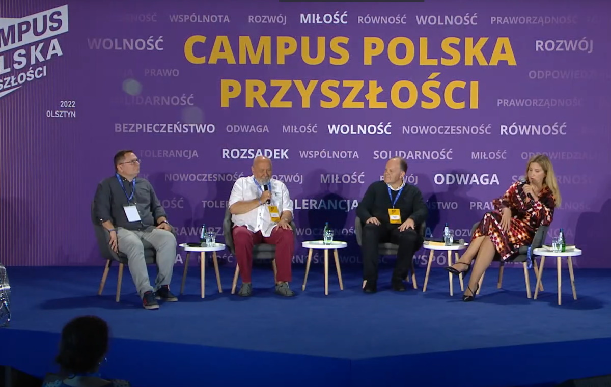 Były korespondent GW drwi na Campusie z prof.Krasnodębskiego