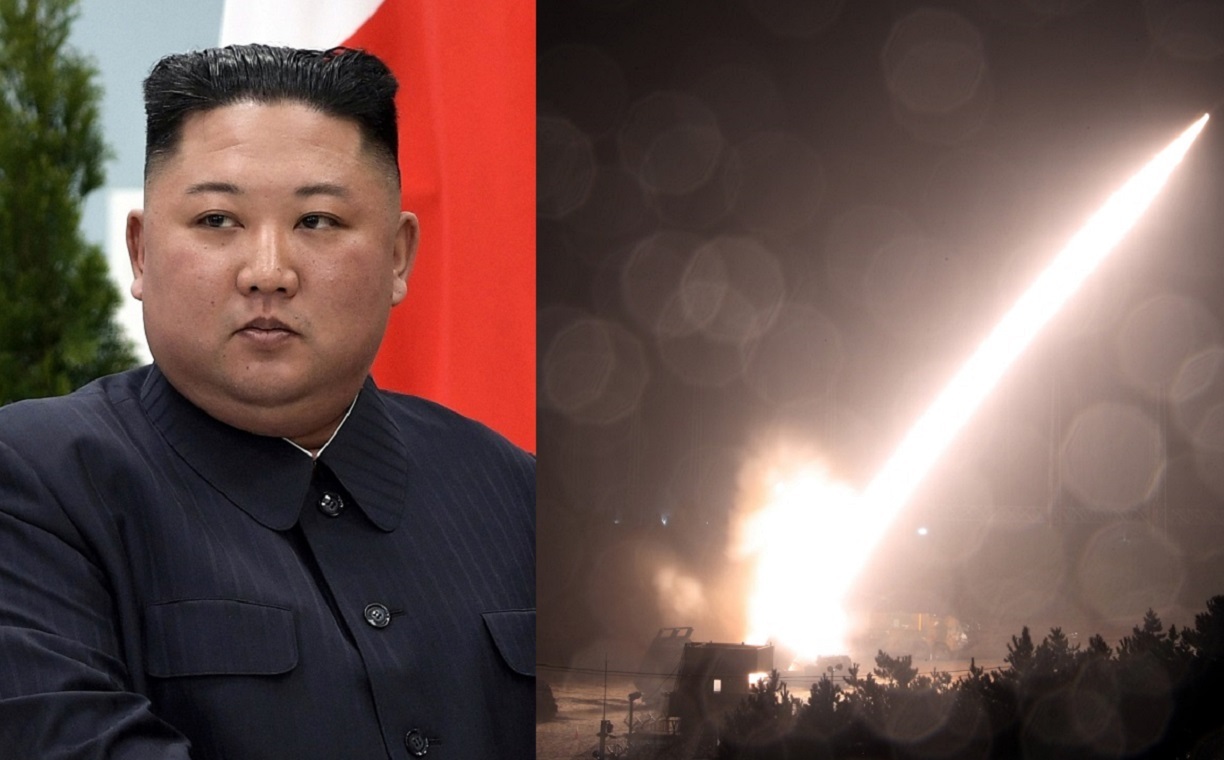 North Korea has conducted a missile test.  There is an answer