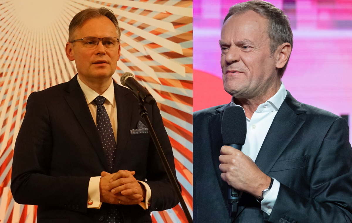 TYLKO U NAS. Tusk i reparacje. Mularczyk: Jak lokaj Berlina