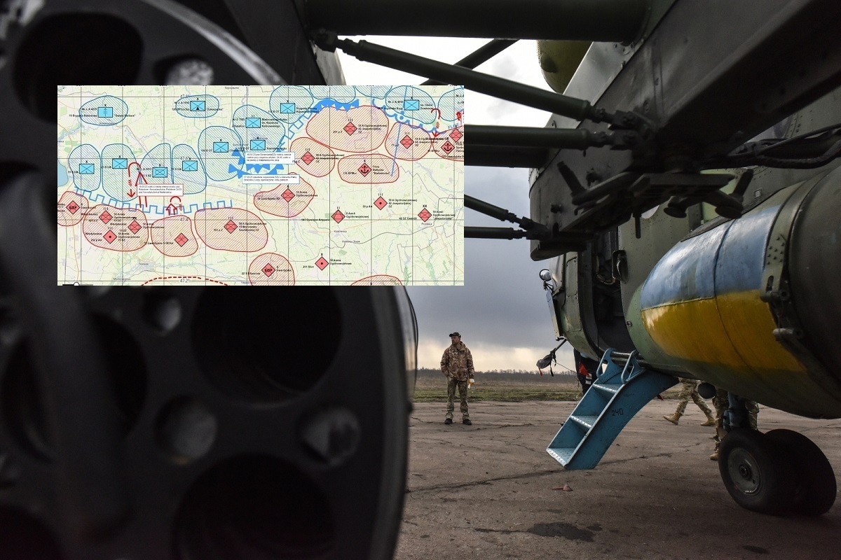 TYLKO U NAS. Interaktywna mapa z wojennego frontu. ZOBACZ