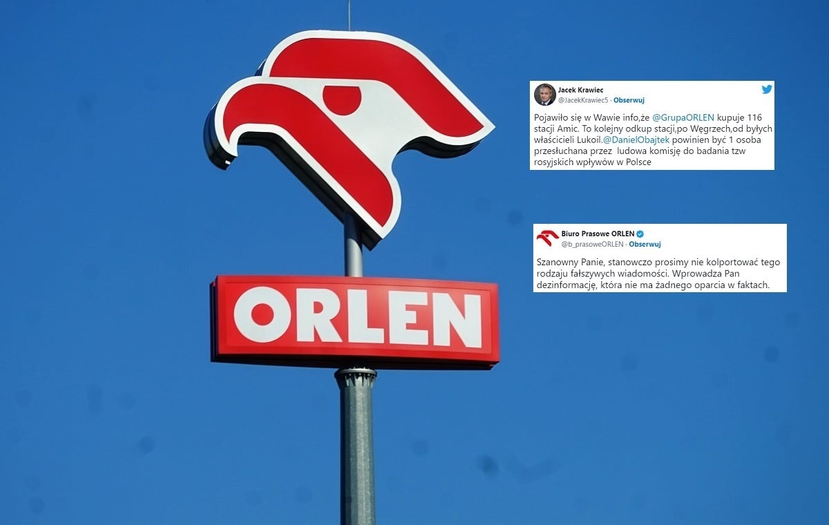 Orlen Group’s Acquisition of 116 Amic Stations: Denouncing Fake News and Addressing Alleged Russian Influence in Poland