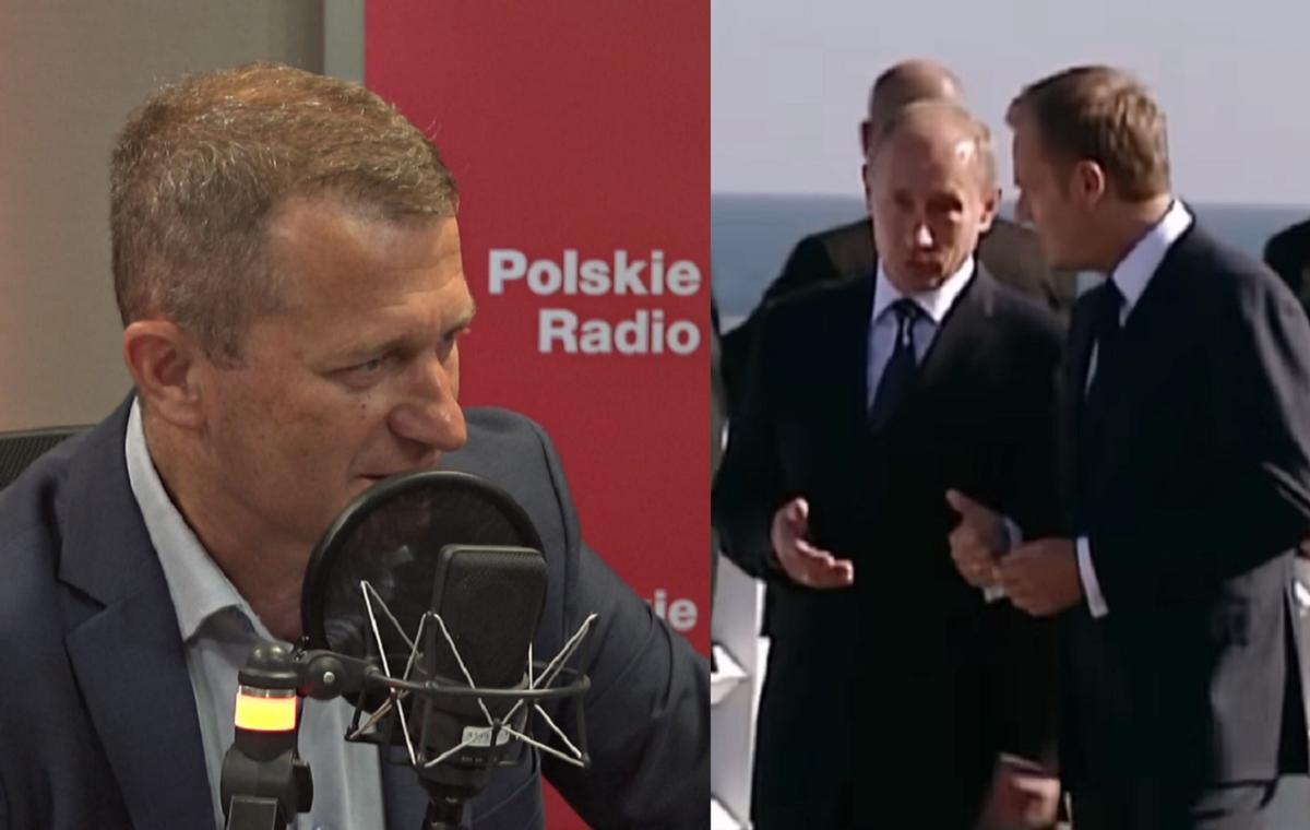 Tusk and Putin on the dock in Sopot.  Raś doesn’t trust the PO leader?