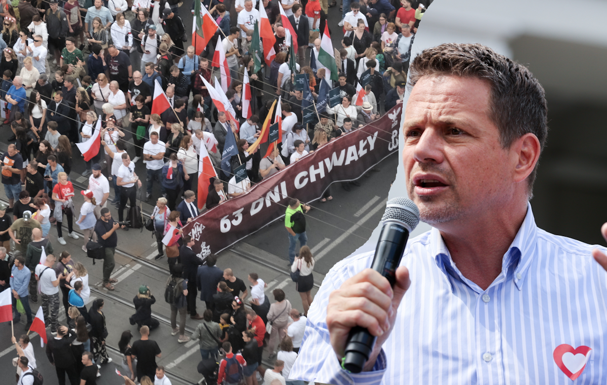 Trzaskowski insults patriots again!  He demands resignation for the PW march