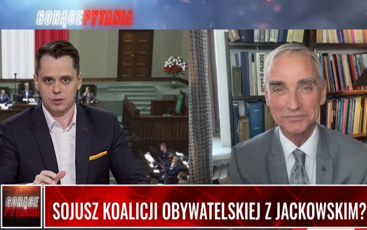 TYLKO U NAS. Senator Jackowski odcina się od sojuszu z KO